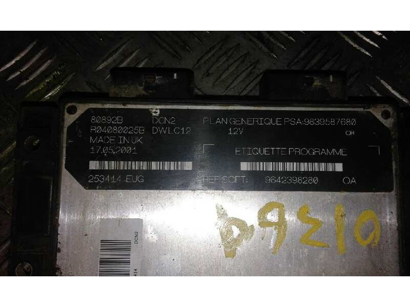 Recambio de no identificado para renault scenic (ja..) 1.9 dti century   |   03.01 - 12.03 | 2001 - 2003 | 80 cv / 59 kw referen