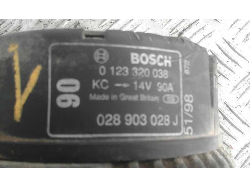 Recambio de alternador para seat cordoba berlina (6k2)    |   0.93 - 0.99 | 1993 - 1999 referencia OEM IAM   