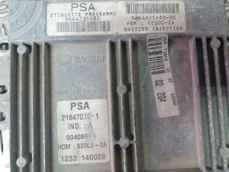 Recambio de centralita motor uce para peugeot 206 berlina xs   |   06.98 - 12.06 | 1998 - 2006 | 75 cv / 55 kw referencia OEM IA