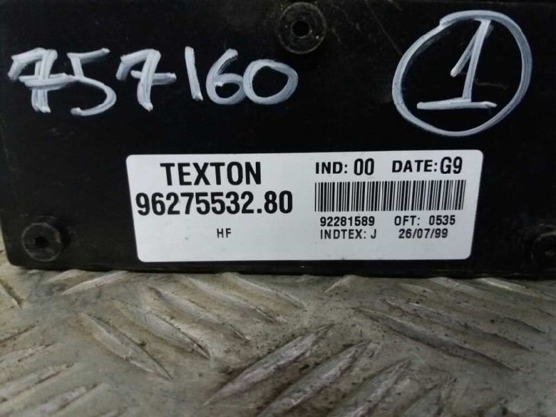 Recambio de centralita cierre para citroen xantia berlina    |   0.98 - 0.02 | 1998 - 2002 referencia OEM IAM 9627553280 9228158