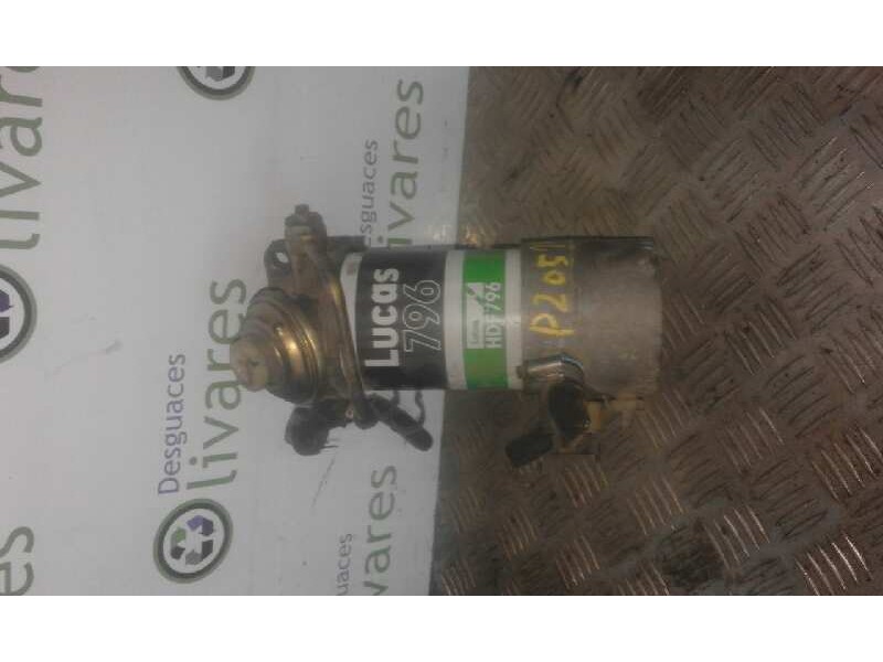 Recambio de no identificado para peugeot 205 berlina 1.8 d generation   |   09.95 - 12.98 | 1995 - 1998 | 58 cv / 43 kw referenc