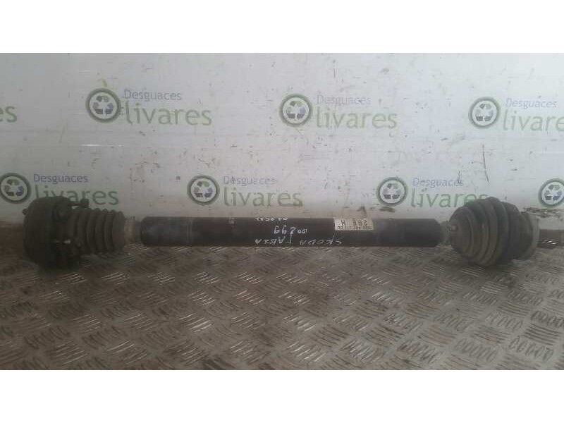 Recambio de transmision delantera derecha para skoda fabia (6y2/6y3) fresh   |   01.00 - 12.04 | 2000 - 2004 | 64 cv / 47 kw ref