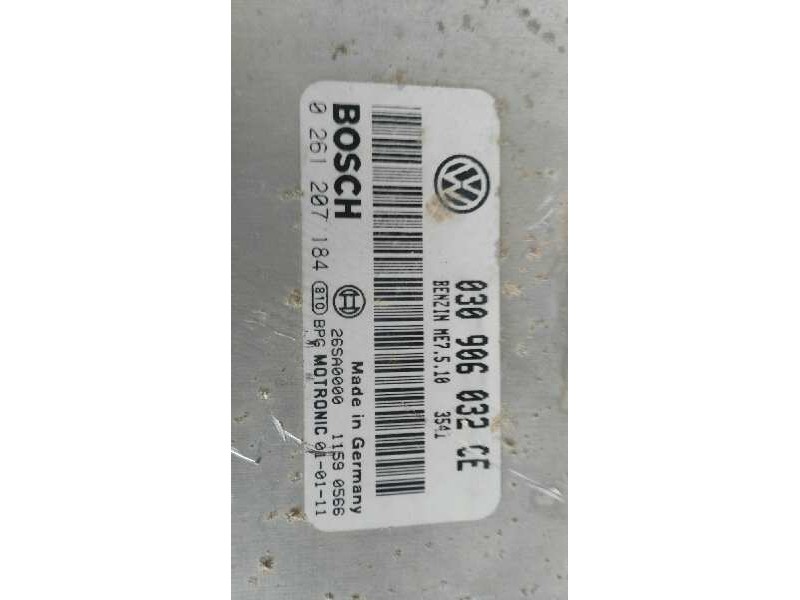 Recambio de centralita motor uce para volkswagen polo berlina (6n2)    |   0.99 - 0.02 | 1999 - 2002 referencia OEM IAM  0261207