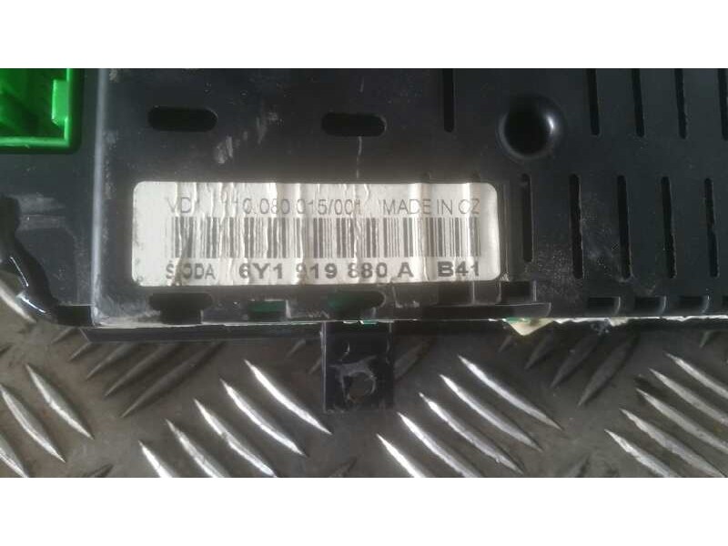 Recambio de cuadro instrumentos para skoda fabia (6y2/6y3) fresh   |   01.00 - 12.04 | 2000 - 2004 | 64 cv / 47 kw referencia OE