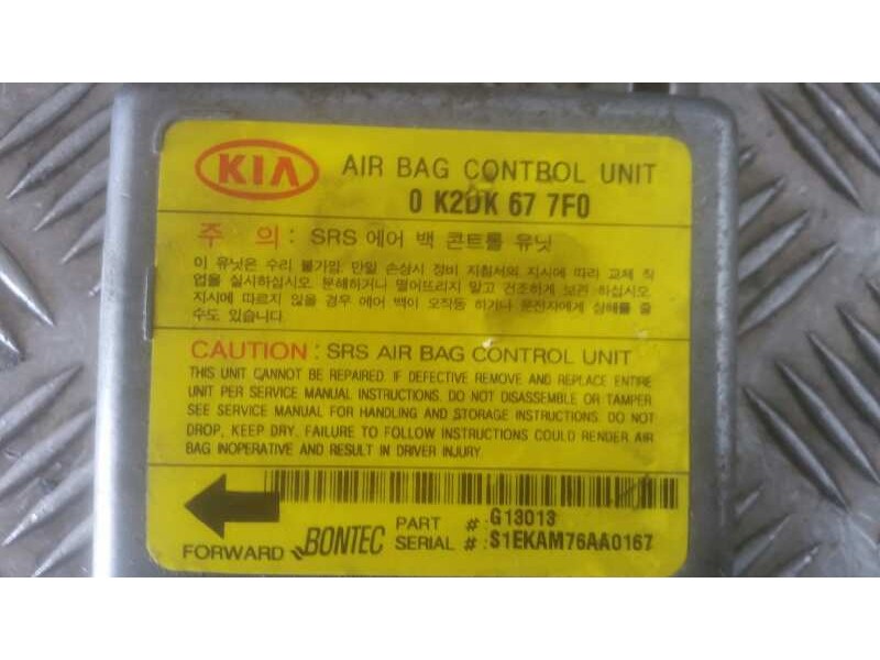 Recambio de centralita airbag para  referencia OEM IAM 0K2DK677F0  