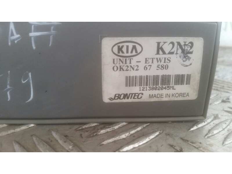 Recambio de centralita luces para kia shuma ii 1.6 cat   |   0.00 - ... | 2000 | 102 cv / 75 kw referencia OEM IAM K2N2  