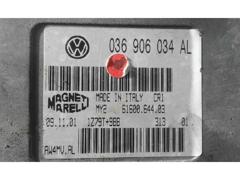 Recambio de centralita motor uce para seat ibiza  (6l1)    |   0.02 - 0.09 | 2002 - 2009 referencia OEM IAM 036906034AL 61600614