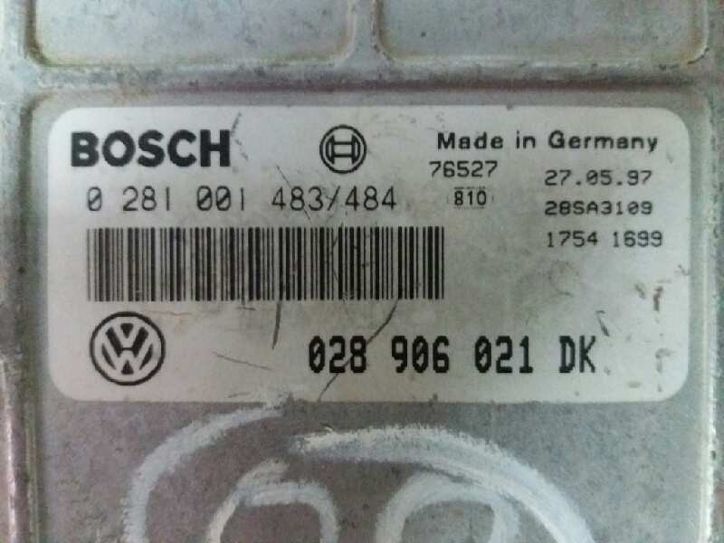 Recambio de centralita motor uce para seat ibiza (6k)    |   0.93 - 0.99 | 1993 - 1999 referencia OEM IAM 0281001483 028906021DK