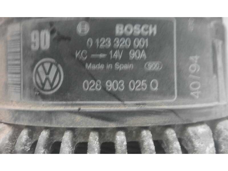 Recambio de alternador para seat ibiza (6k)    |   0.93 - 0.99 | 1993 - 1999 referencia OEM IAM   