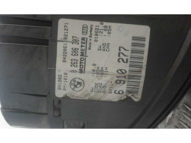 Recambio de cuadro instrumentos para bmw serie 3 berlina (e46) 320d   |   02.00 - 12.01 | 2000 - 2001 | 136 cv / 100 kw referenc