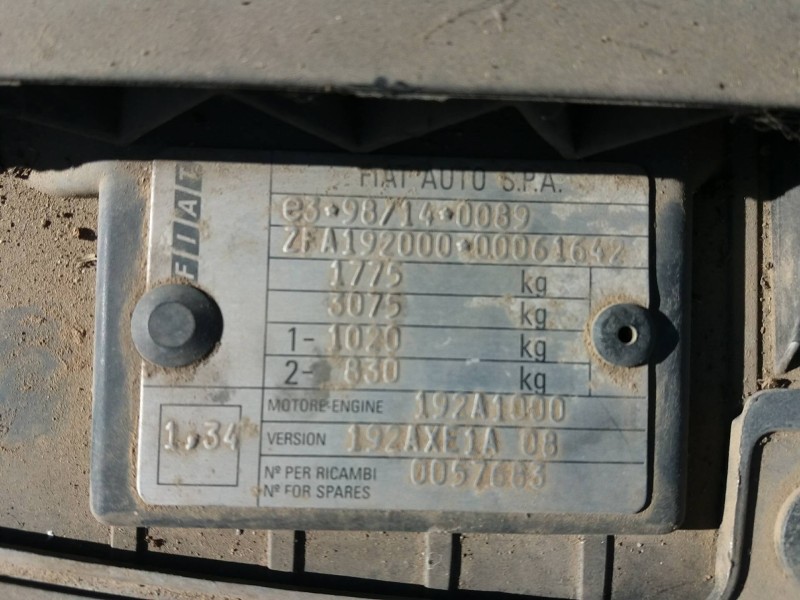 fiat stilo (192) 1.9 jtd cat   |   0.01 - ... | 2001 | 116 cv / 85 kw del año 2001