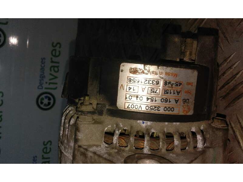 Recambio de alternador para  referencia OEM IAM A1601540101 63321658 smart G12