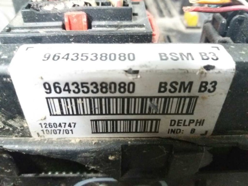 Recambio de caja bsm para peugeot 307 (s1) xr   |   04.01 - 12.04 | 2001 - 2004 | 90 cv / 66 kw referencia OEM IAM 9643538080 BS