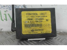 Recambio de centralita inmovilizador para chevrolet kalos 1.4 se   |   0.05 - ... | 2005 | 83 cv / 61 kw referencia OEM IAM 7541 2