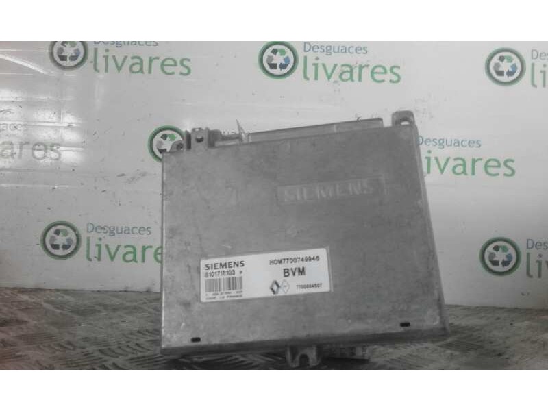 Recambio de centralita motor uce para renault 19 (b/c/l53)    |   0.92 - 0.96 | 1992 - 1996 referencia OEM IAM S101718103 770086