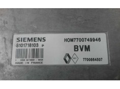 Recambio de centralita motor uce para renault 19 (b/c/l53)    |   0.92 - 0.96 | 1992 - 1996 referencia OEM IAM S101718103 770086 2