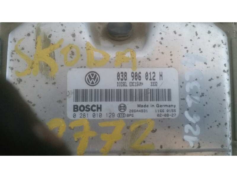 Recambio de centralita motor uce para skoda octavia berlina (1u2) ambiente   |   08.00 - 12.04 | 2000 - 2004 | 90 cv / 66 kw ref Recambio de centralita motor uce para skoda octavia berlina (1u2) ambiente   |   08.00 - 12.04 | 2000 - 2004 | 90 cv / 66 kw ref