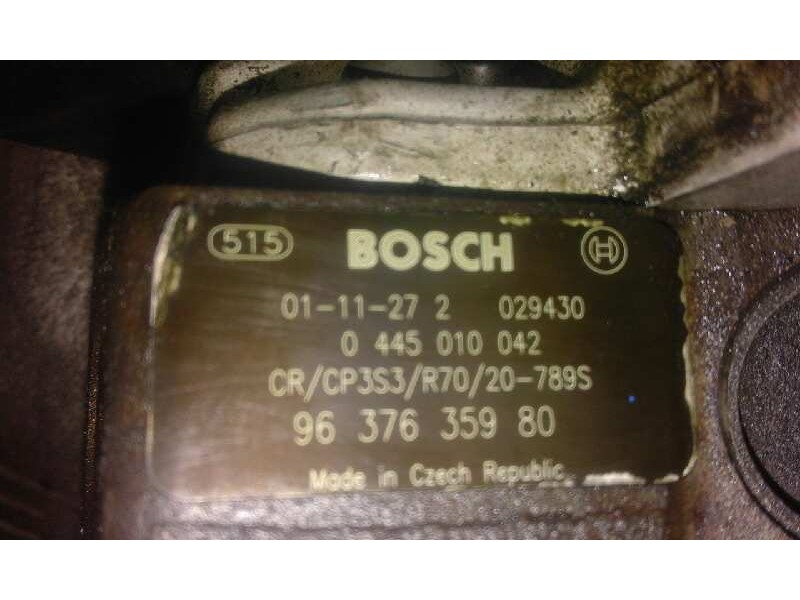 Recambio de bomba inyeccion para peugeot 206 berlina e-music   |   01.04 - 12.05 | 2004 - 2005 | 68 cv / 50 kw referencia OEM IA
