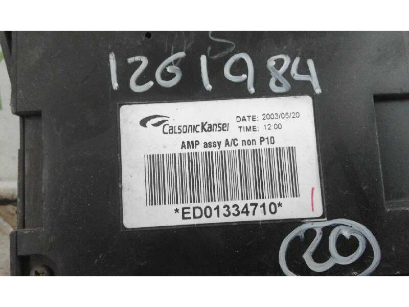 Recambio de modulo electronico para nissan almera tino (v10m) ambience   |   08.00 - 12.03 | 2000 - 2003 | 114 cv / 84 kw refere Recambio de modulo electronico para nissan almera tino (v10m) ambience   |   08.00 - 12.03 | 2000 - 2003 | 114 cv / 84 kw refere