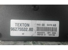 Recambio de centralita cierre para citroen xantia berlina 1.9 sd sx   |   12.97 - 12.99 | 1997 - 1999 | 75 cv / 55 kw referencia 2