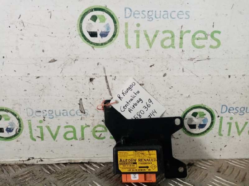 Recambio de centralita airbag para renault kangoo (f/kc0) 1.9 diesel   |   0.97 - ... | 1997 | 54 cv / 40 kw referencia OEM IAM 