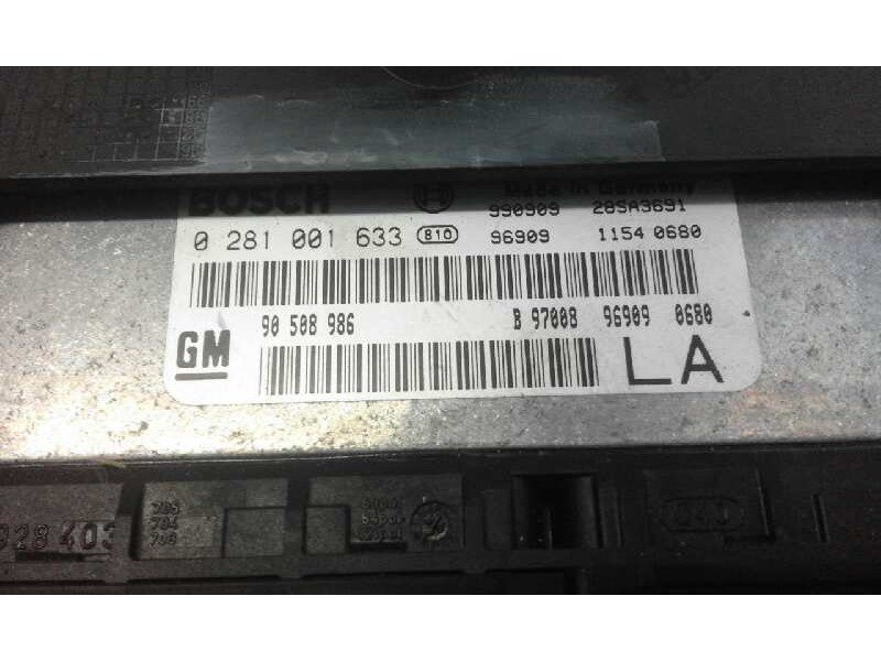 Recambio de centralita motor uce para opel vectra b berlina elegance   |   08.00 - 12.02 | 2000 - 2002 | 125 cv / 92 kw referenc