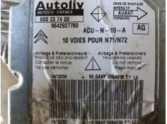Recambio de centralita airbag para citroen xsara berlina 1.9 d sx   |   12.97 - 12.04 | 1997 - 2004 | 69 cv / 51 kw referencia O 2