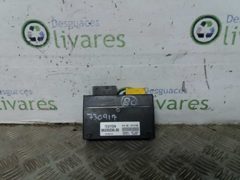 Recambio de centralita cierre para citroen xsara berlina 1.9d seduction   |   12.98 - 12.99 | 1998 - 1999 | 69 cv / 51 kw refere