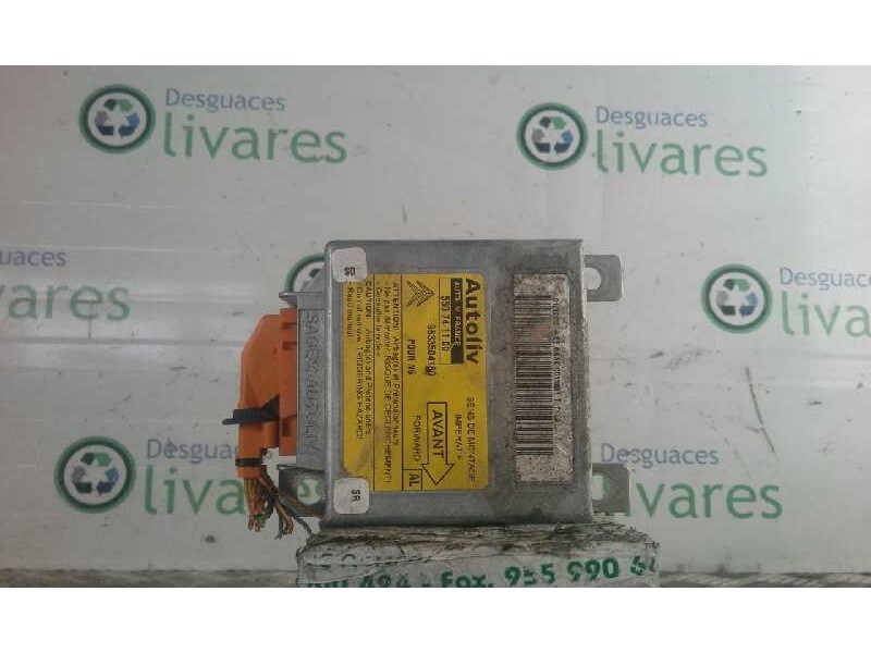 Recambio de centralita airbag para citroen xsara berlina 1.9d seduction   |   12.98 - 12.99 | 1998 - 1999 | 69 cv / 51 kw refere