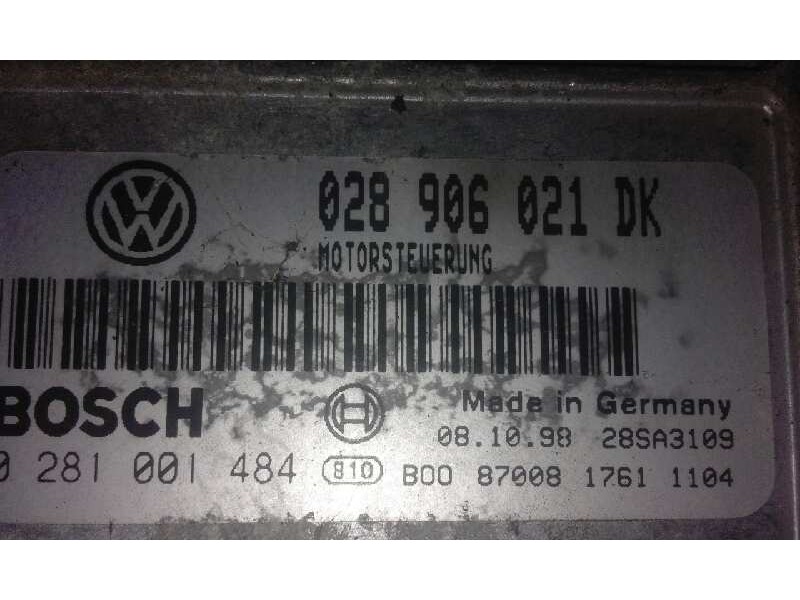 Recambio de centralita motor uce para seat ibiza (6k) passion   |   09.97 - 12.99 | 1997 - 1999 | 90 cv / 66 kw referencia OEM I