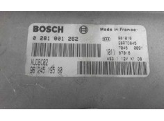 Recambio de centralita motor uce para citroen xantia berlina    |   0.98 - 0.02 | 1998 - 2002 referencia OEM IAM 0281001262 9624 2