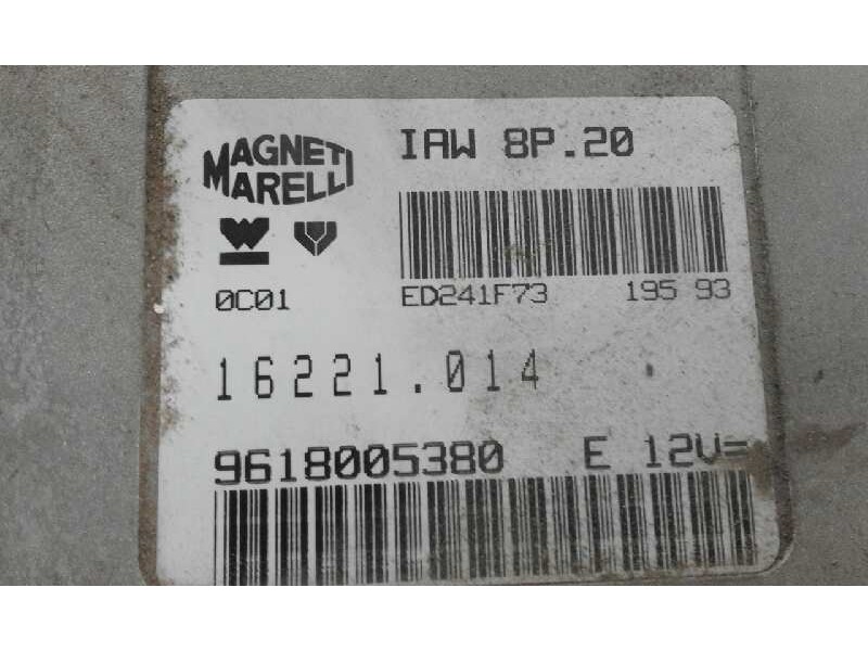 Recambio de centralita motor uce para  referencia OEM IAM 9618005380 16221014 