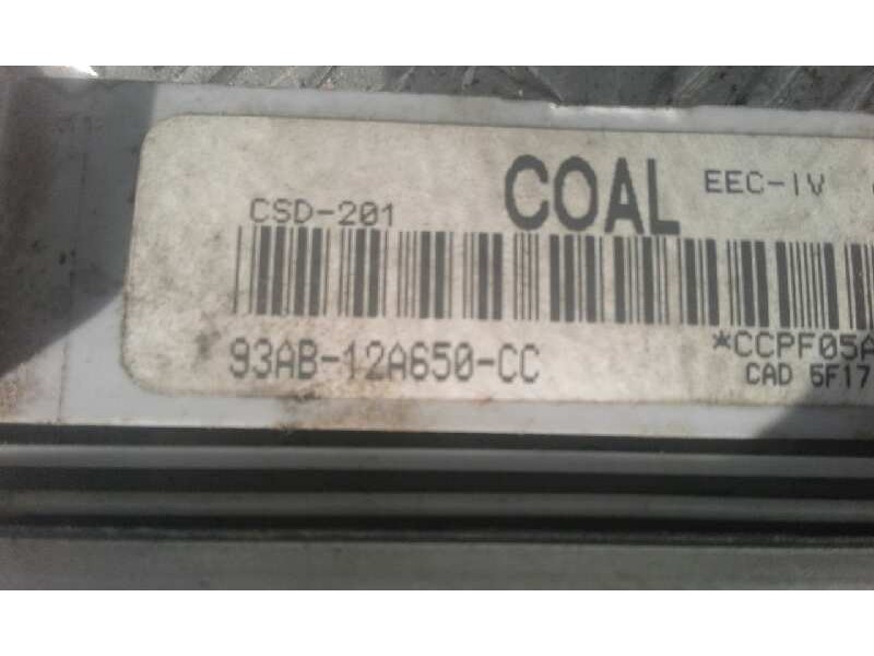 Recambio de centralita motor uce para ford fiesta berl./express fashion   |   04.88 - ... | 1988 | 71 cv / 52 kw referencia OEM 