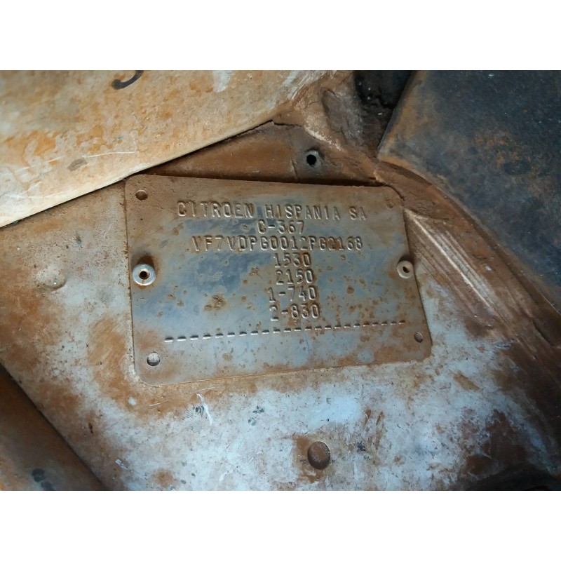 citroen c15 1.8 diesel (161)   |   0.85 - ... | 1985 | 60 cv / 44 kw del año 1985