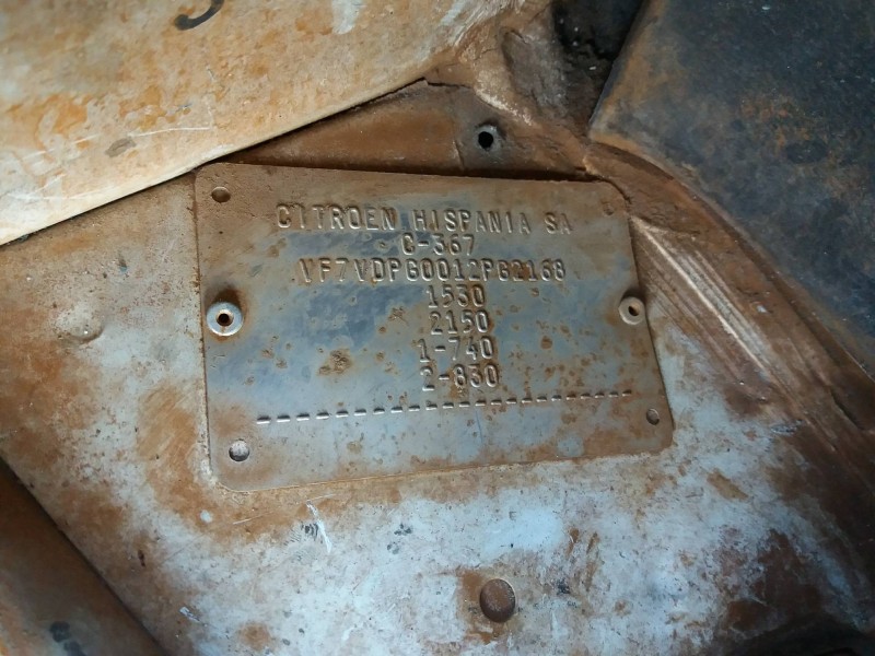 citroen c15 1.8 diesel (161)   |   0.85 - ... | 1985 | 60 cv / 44 kw del año 1985