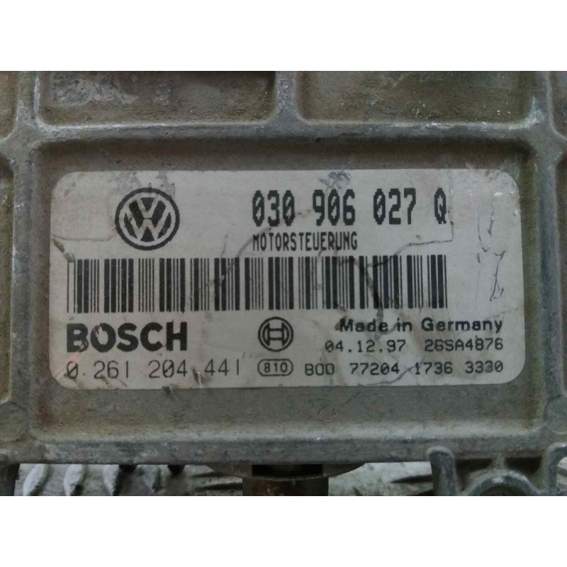 Recambio de centralita motor uce para  referencia OEM IAM 0261204441 030906027Q  Recambio de centralita motor uce para  referencia OEM IAM 0261204441 030906027Q