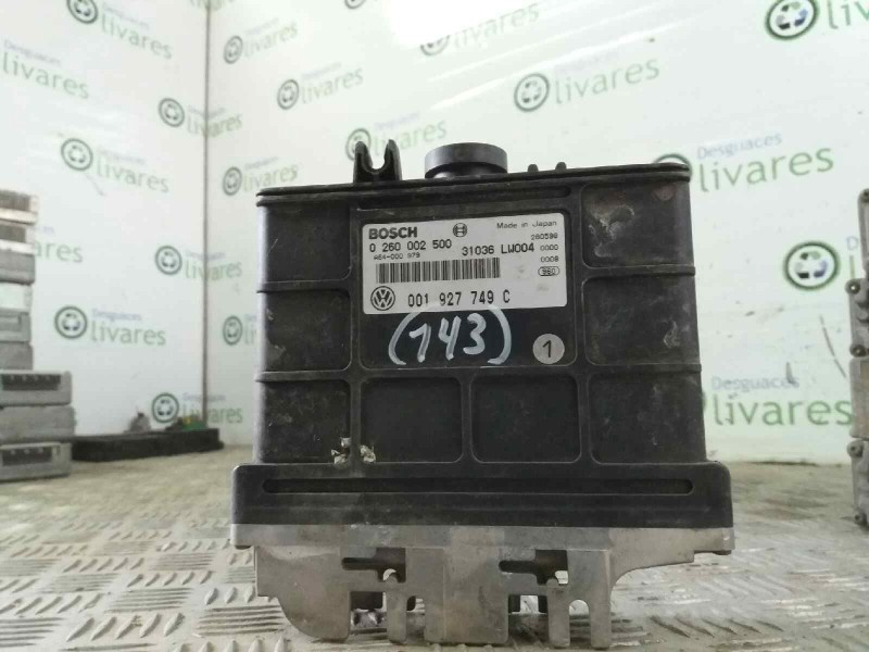 Recambio de centralita motor uce para seat arosa (6h1)    |   0.00 - 0.05 | 2000 - 2005 referencia OEM IAM 0260002500 001927749C