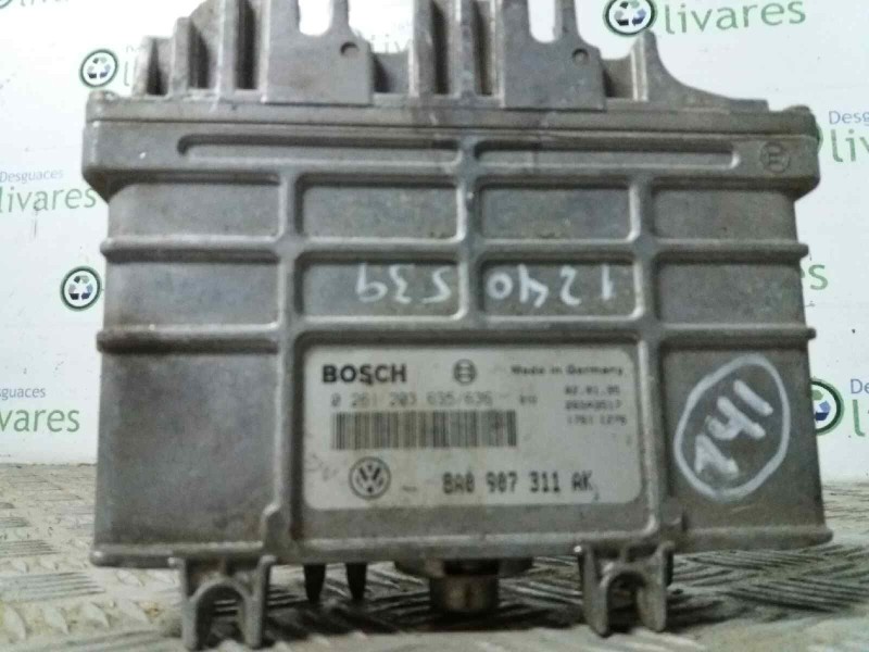 Recambio de centralita motor uce para seat toledo (1l)    |   0.91 - 0.99 | 1991 - 1999 referencia OEM IAM 0261203635 8A0907311A