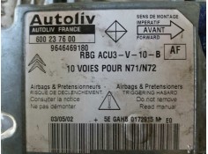 Recambio de centralita airbag para citroen xsara berlina 2.0 hdi 66kw premier   |   07.99 - 12.05 | 1999 - 2005 | 90 cv / 66 kw  2