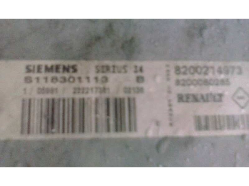 Recambio de no identificado para renault clio ii fase ii (b/cb0) authentique   |   0.01 - ... | 2001 | 98 cv / 72 kw referencia 