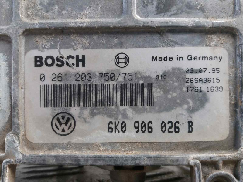 Recambio de centralita motor uce para seat ibiza (6k) básico   |   10.96 - 12.97 | 1996 | 60 cv / 44 kw referencia OEM IAM 02612