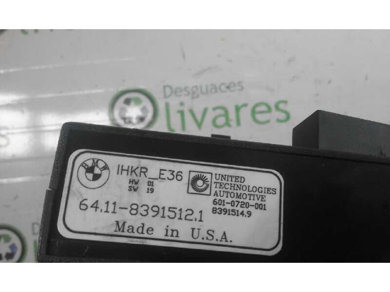 Recambio de centralita aire acondicionado para bmw serie 3 berlina (e36)    |   0.90 - 0.98 | 1990 - 1998 referencia OEM IAM   