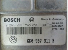 Recambio de centralita motor uce para seat ibiza (6k)    |   0.93 - 0.99 | 1993 - 1999 referencia OEM IAM 0261203752 6K0907311B  2