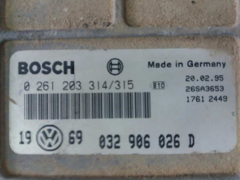 Recambio de centralita motor uce para  referencia OEM IAM 0261203314 032906026D 