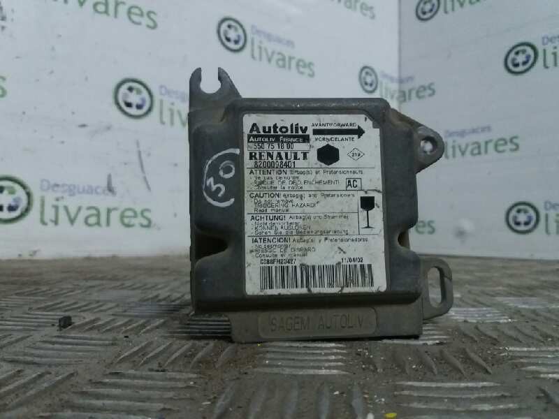 Recambio de centralita airbag para renault kangoo (f/kc0) 1.9 diesel   |   0.97 - ... | 1997 | 64 cv / 47 kw referencia OEM IAM 