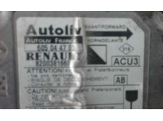 Recambio de centralita airbag para renault kangoo (f/kc0) expression 4x4   |   07.03 - 12.05 | 2003 - 2005 | 84 cv / 62 kw refer