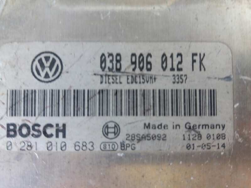 Recambio de centralita motor uce para seat toledo (1m2) signo   |   05.99 - 12.04 | 1999 - 2004 | 110 cv / 81 kw referencia OEM 