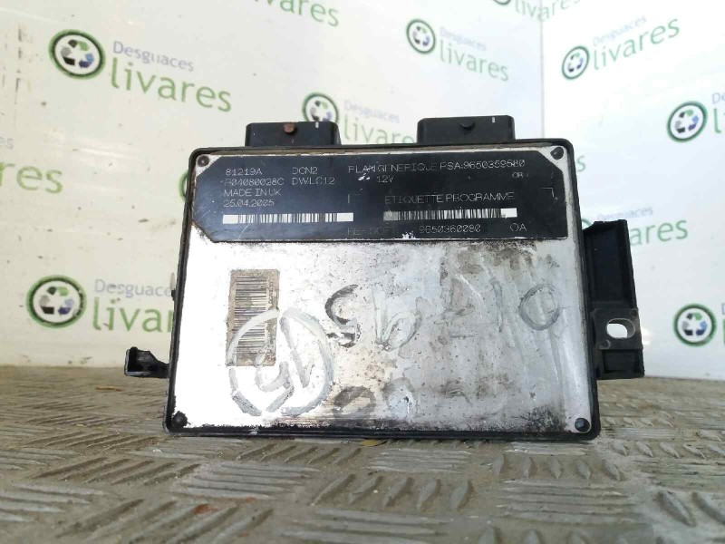 Recambio de centralita motor uce para fiat scudo (222)    |   0.04 - ... | 2004 referencia OEM IAM 9650359580  