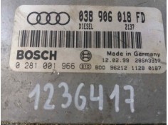 Recambio de centralita motor uce para audi a4 berlina (b5) 1.9 tdi   |   02.99 - 12.99 | 1999 - 1999 | 110 cv / 81 kw referencia 2