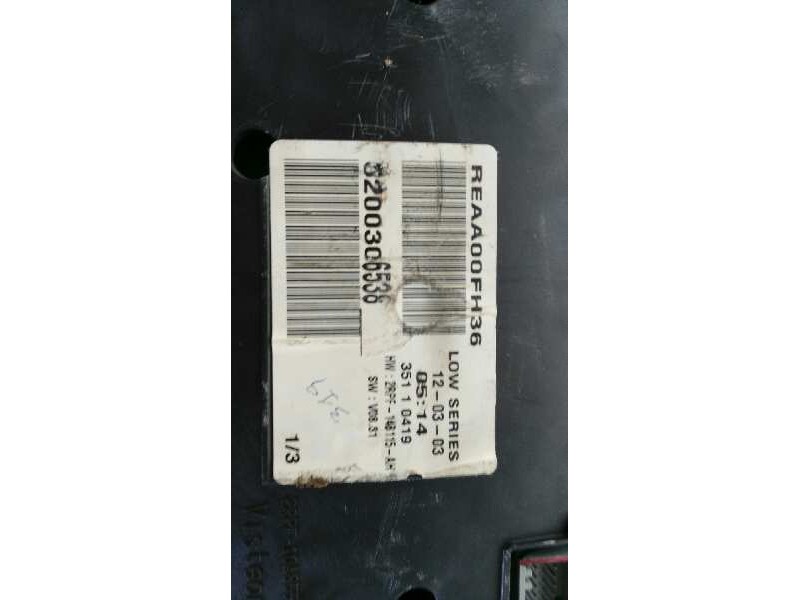 Recambio de cuadro instrumentos para renault megane ii berlina 5p confort expression   |   07.02 - 12.05 | 2002 - 2005 | 120 cv 